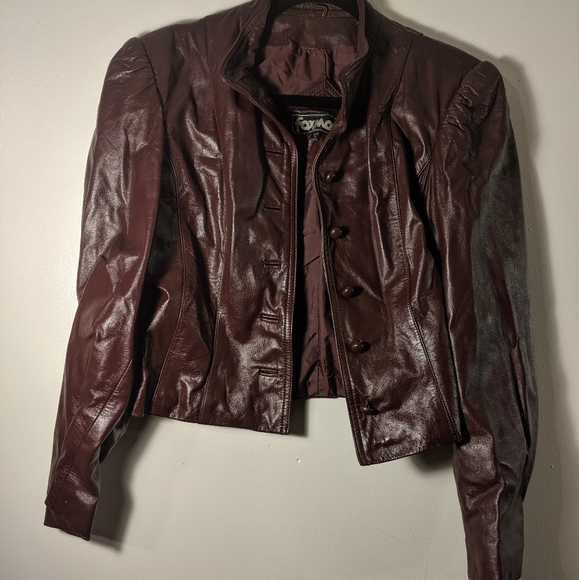red leather jacket - Picture 4 of 6
